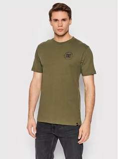 Koszulki i topy damskie - DC T-Shirt Star Pilot ADYZT04991 Zielony Regular Fit - grafika 1