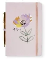 Pedagogika i dydaktyka - Notes A5 z długopisem Pink Flower - miniaturka - grafika 1