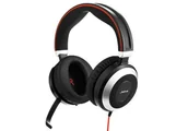 Pozostałe akcesoria sieciowe - Jabra Jabra EVOLVE 80 UC Duo headset only with 3.5mm Jack (without USB 14401-11 - miniaturka - grafika 1