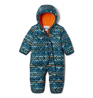 Kombinezony dla dzieci - Columbia Snuggly Bunny Bunting Kombinezon Narciarski Unisex Dzieci, Night Wave Checkered Peaks, Rozmiar 18/24 - miniaturka - grafika 1