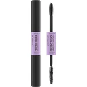 Tusze do rzęs - CATRICE Perfect Duo XXL Mascara tusz do rzęs 2w1 nadający objętość 010 Black 8ml - miniaturka - grafika 1