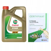 Oleje silnikowe - Castrol Edge 5W-40 Sn/cf 4L certyfikat - miniaturka - grafika 1