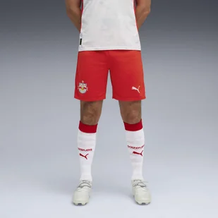 Męskie szorty FC Red Bull Salzburg 25/26 PUMA Red White - Spodnie sportowe męskie - miniaturka - grafika 1