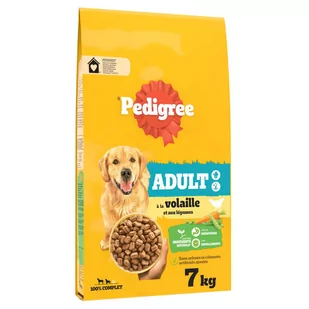 Pedigree Adult, z drobiem i warzywami - 7 kg - Sucha karma dla psów - miniaturka - grafika 1