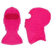 Czapki dla dzieci - Kominiarka Dziecięca Bawełna Kask Narty Rower Kids - Kmnrk-Dziec-Amarant - miniaturka - grafika 1