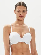 Biustonosze - DKNY Biustonosz z fiszbiną DK7511 Biały - miniaturka - grafika 1