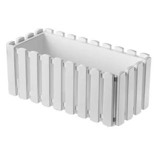 Skrzynka balkonowa Glifada 40 cm, biała - Donice Skrzynka balkonowa Glifada 40 cm, biała - Donice - miniaturka - grafika 1