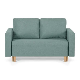 Sofa kanapa 2 os z funkcją spania KEN miętowa - Sofy i kanapy - miniaturka - grafika 1