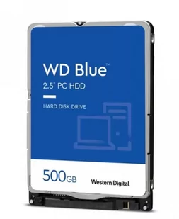Western Digital Dysk HDD Blue 500GB 2,5'' 16MB SATAIII/5400rpm WD5000LPZX - Dyski HDD - miniaturka - grafika 2