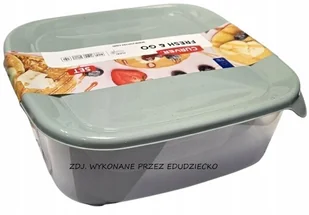 CURVER FRESH & GO Zestaw dwóch pojemników 0,8 l + 1,7 l SZAROZIELONY - Pojemniki kuchenne - miniaturka - grafika 1