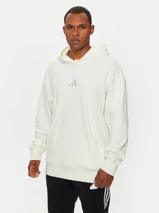 adidas Bluza ALL SZN French Terry IY4154 Biały Loose Fit - Bluzy męskie - miniaturka - grafika 1