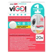 Inne artykuły czyszczące - Chusteczki do prania VIGO Chroniące kolor 7762001 (20 sztuk) - miniaturka - grafika 1