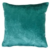 Poszewki na poduszki - Poszewka dekoracyjna Lucie 45 x 45 cm zielony - miniaturka - grafika 1