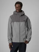 Kurtki męskie - 4F Kurtka przejściowa membrana 5000 męska - szara XXL - miniaturka - grafika 1