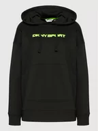 Bluzy damskie - DKNY Sport Bluza DPPT8774 Czarny Regular Fit - miniaturka - grafika 1