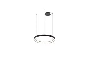 Ledowa lampa wisząca Agnes AZ5022 60W okrąg czarna - Lampy sufitowe - miniaturka - grafika 1