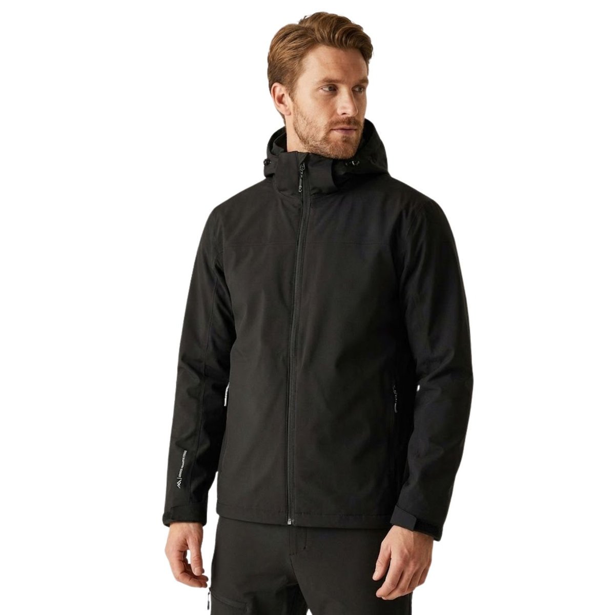 Kurtka męska Regatta Coriver 3w1 z membraną wodoodporna 15/15 czarna-3XL