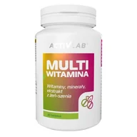 Witaminy i minerały dla sportowców - Kompleks witamin i minerałów ACTIVLAB Multiwitamina (30 tabletek) - miniaturka - grafika 1