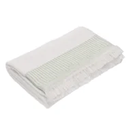 Ręczniki - Ręcznik Trevor 70x140cm white green - miniaturka - grafika 1