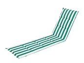 Poduszki ogrodowe - Poduszka na leżak Alicja - Zielony z pasami ALI - miniaturka - grafika 1