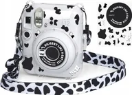 Torby fotograficzne i futerały - Pokrowiec LoveInstant Futerał Etui Case Pokrowiec Do Fujifilm Instax Mini 12 + Naklejki / Krówka - miniaturka - grafika 1