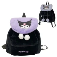 Plecaki szkolne i tornistry - Plecak Pluszowy Kuromi Hello Kitty PLUSZ PLECACZEK TORBA DZIECI MŁODZIEŻ - miniaturka - grafika 1