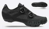 Buty rowerowe - Buty rowerowe Giro Sector | BLACK DARK SHADOW 44 - miniaturka - grafika 1