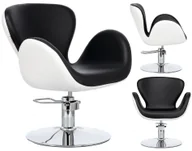 Fotele fryzjerskie - Fotel fryzjerski Viva hydrauliczny obrotowy do salonu fryzjerskiego krzesło fryzjerskie - miniaturka - grafika 1