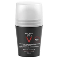 Dezodoranty i antyperspiranty męskie - Vichy Homme Dezodorant Extreme Control Roll- On dezodorant w kulce dla mężczyzn 72h 50ml - miniaturka - grafika 1