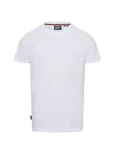 Superdry T-shirt męski Mężczyźni Bawełna biały wzorzysty, S - Koszulki męskie - miniaturka - grafika 1