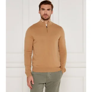 BOSS BLACK Wełniany sweter Emarlo | Regular Fit - Swetry męskie - miniaturka - grafika 1