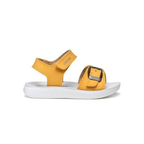 Geox B Sandały Lightfloppy, sandały dla niemowląt, Curry, 24 EU