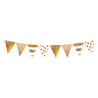 Wesele i ślub - Amscan Banner Ślubny papierowy 400 cm 1szt - miniaturka - grafika 1