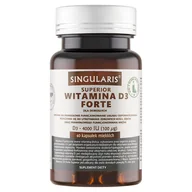 Witaminy i minerały - SINGULARIS Singularis Witamina D3 Forte 4000 j.m Superior x 60 kaps - miniaturka - grafika 1