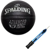 Koszykówka - Spalding Piłka do koszykówki Advanced Grip Control + Pompka Wilson - miniaturka - grafika 1