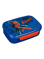 Sztućce dla dzieci - Spiderman Śniadaniówka "Spider-Man" w kolorze niebieskim - 18 x 13,5 x 6 cm - miniaturka - grafika 1