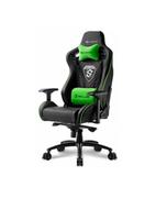 Fotele gamingowe - Sharkoon Sharkoon Skiller SGS4 Gaming Seat black/green (4044951021734) - miniaturka - grafika 1