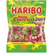 Żelki - Żelki Haribo Happy Cherries Kwaśne 175g wisienki - miniaturka - grafika 1