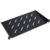 Akcesoria do szaf serwerowych - Extralink EXTRALINK SHELF 1U FOR WALL CABINETS 483MM X 250MM X 1U BLACK (EX.8659) - miniaturka - grafika 1