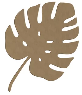 Aladine, Dekoracja z MDF Liść Monstery 35x24 cm - Dekoratorstwo - miniaturka - grafika 1