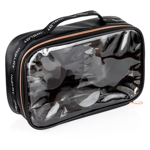 Kosmetyczka podróżna duża Black&rose Gold - Kosmetyczki, organizery i kuferki - miniaturka - grafika 1