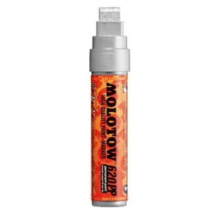 Marker MOLOTOW 620PP 15 mm chrome silver - Kredki, ołówki, pastele i pisaki - miniaturka - grafika 1