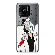Etui i futerały do telefonów - ERT GROUP etui na telefon Xiaomi REDMI 10C, case oryginalny i oficjalnie licencjonowany przez Disney, wzór Cruella 004, optymalnie dopasowane, plecki z TPU częściowo przeźroczyste - miniaturka - grafika 1