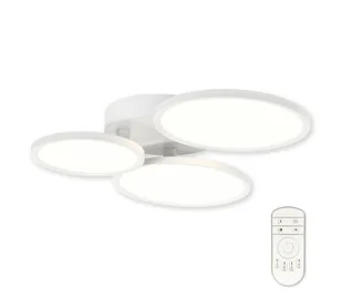 Top Light - LED Ściemnialny żyrandol natynkowy LED/50W/230V biały + pilot zdalnego sterowania - Lampy sufitowe - miniaturka - grafika 1