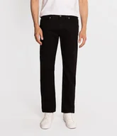 Spodnie męskie - Jeansy męskie straight HARRY 1900 BLACK-38\32 - miniaturka - grafika 1