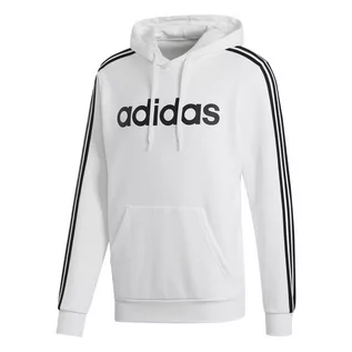 Bluzy męskie - Bluza męska adidas Essentials 3 Stripes Pullover Hoodie FI0806 - grafika 1