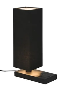 Trio Rl Sultan R51211015 lampa stołowa lampka 1x60W E27 niebieska/czarna - Lampy stojące - miniaturka - grafika 2