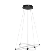 Lampy sufitowe - Eglo Banderillas 39839 lampa wisząca zwis 36W LED czarna/biała - miniaturka - grafika 1