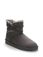 Botki damskie - ISLAND BOOT Botki zimowe "Keorgie" w kolorze szarym - miniaturka - grafika 1