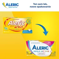 Leki na alergię - US Pharmacia SP Z O.O Aleric Deslo Active 2,5mg 10 tabl - miniaturka - grafika 1